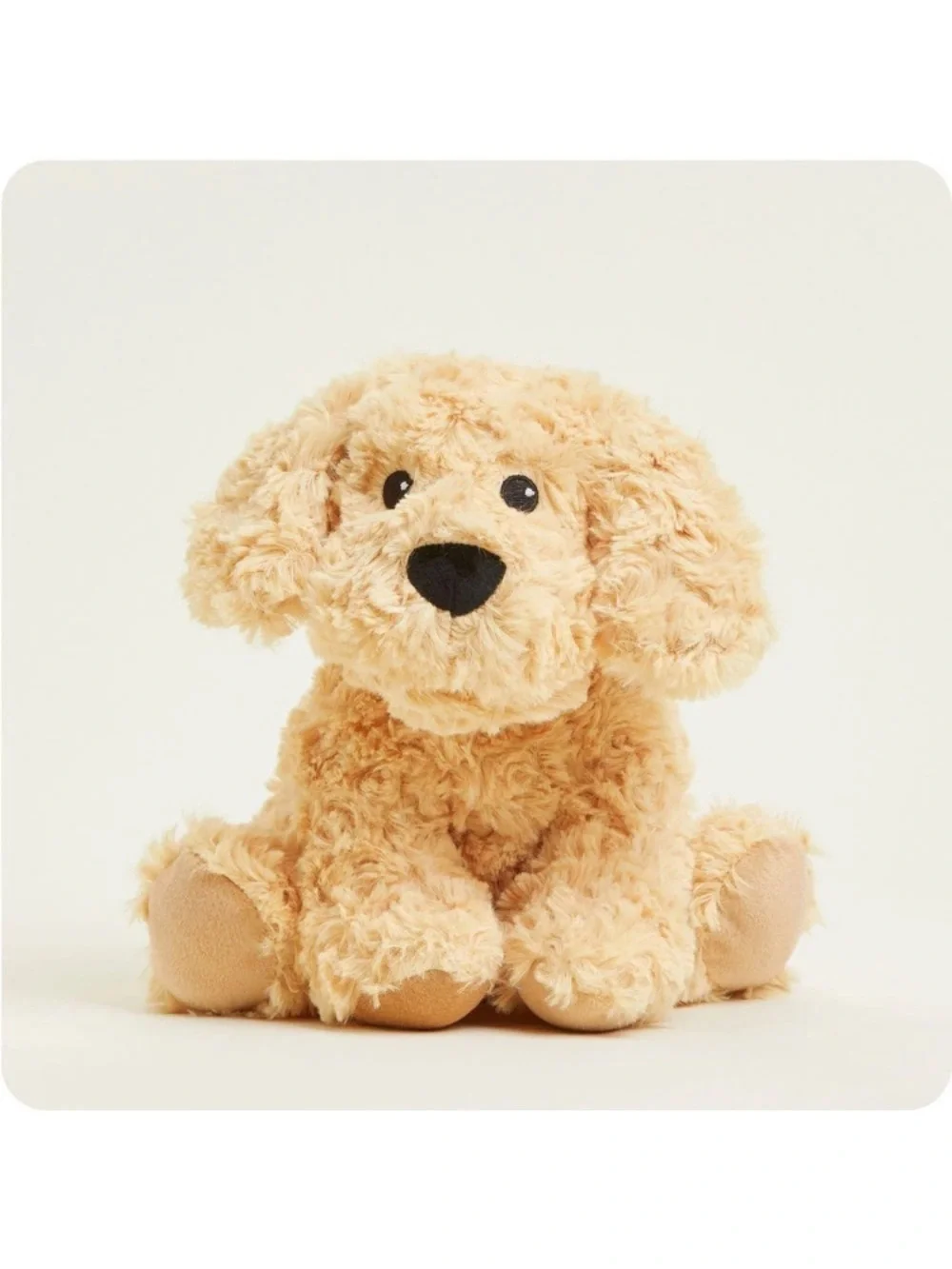 Warmies Golden Dog Soothing Microwaveable Stuffed Animal Pet Plushe Heat Pad NEW - Picture 2 of 11